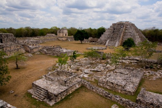 Mayapán, with Temple of Kukulcán and Observatory