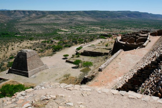 Ruins at Chicomóztoc, Zacatecas