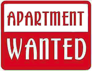 Apartment Wanted